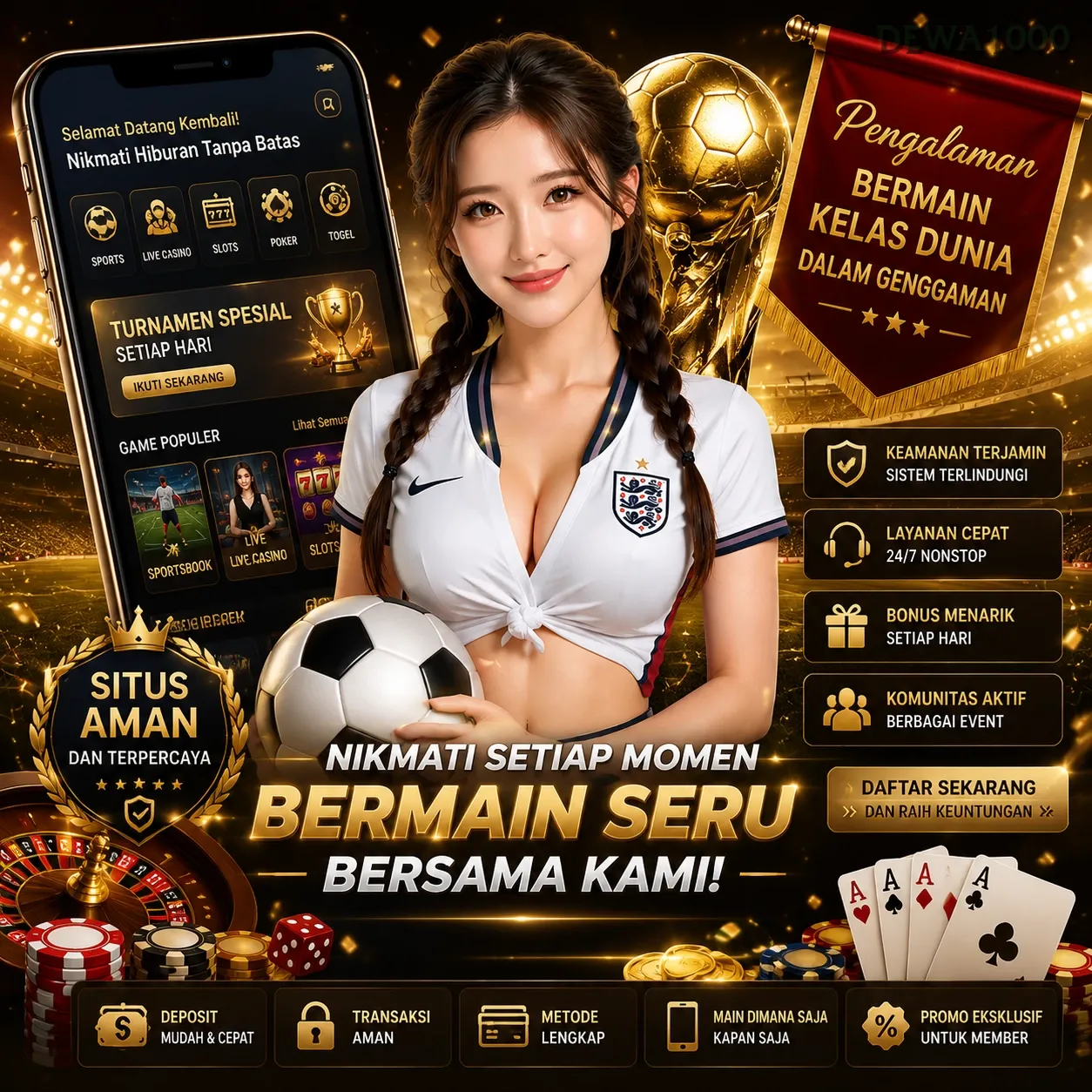 Ikon aplikasi dewa1000 resmi